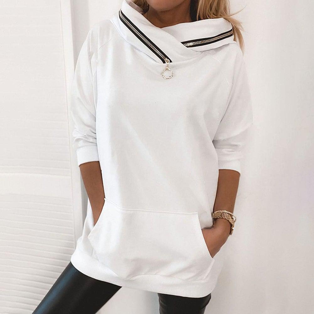 COPY - White long sleeved top.